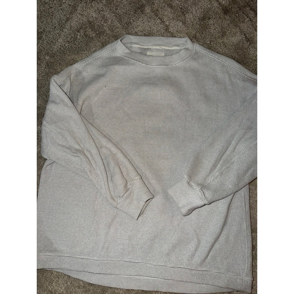 Aerie Grey Oversized Crewneck Sweatshirt